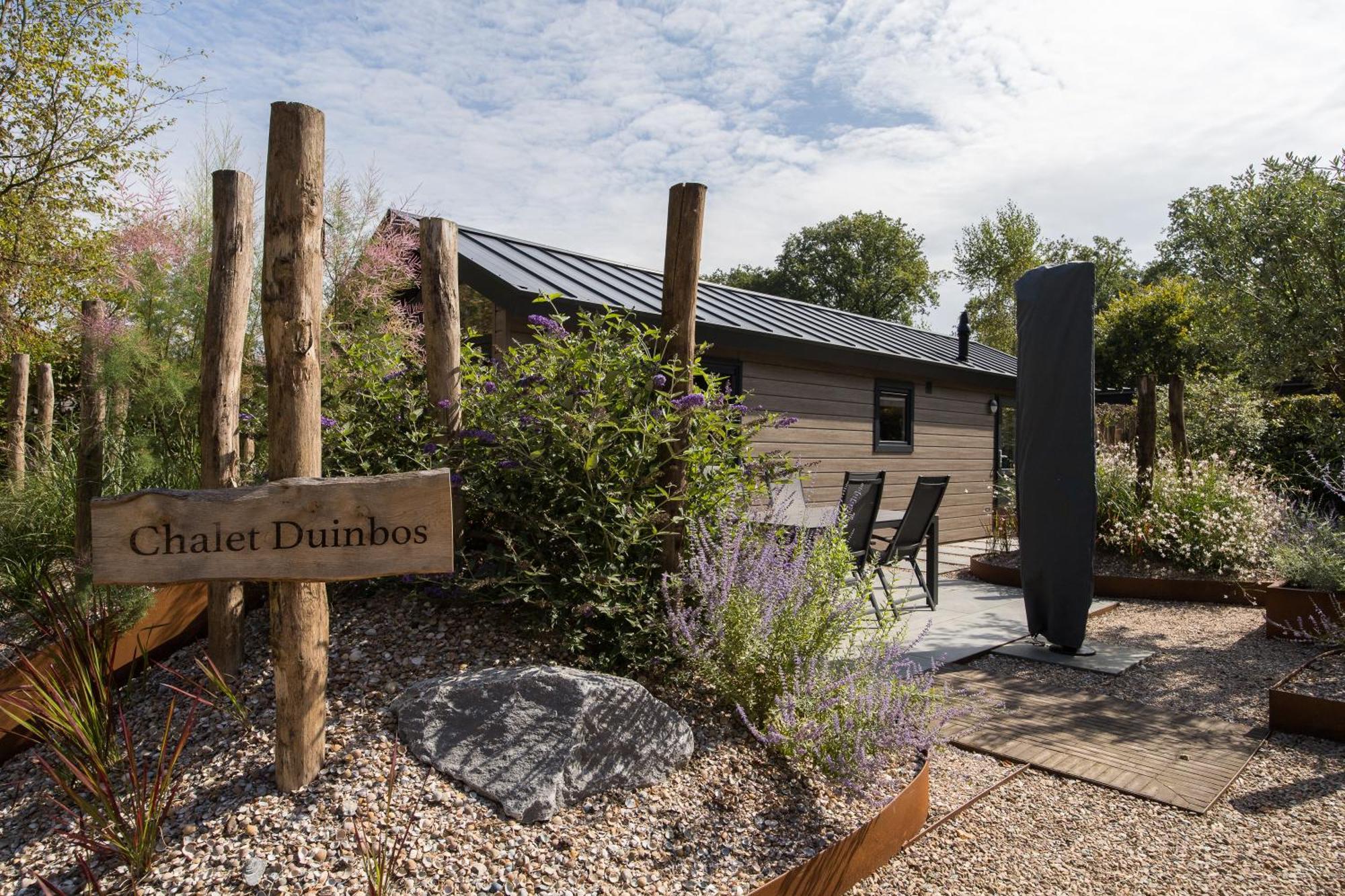 Modern Ingericht Chalet Op Groen Park Op De Veluwe Epe Dış mekan fotoğraf