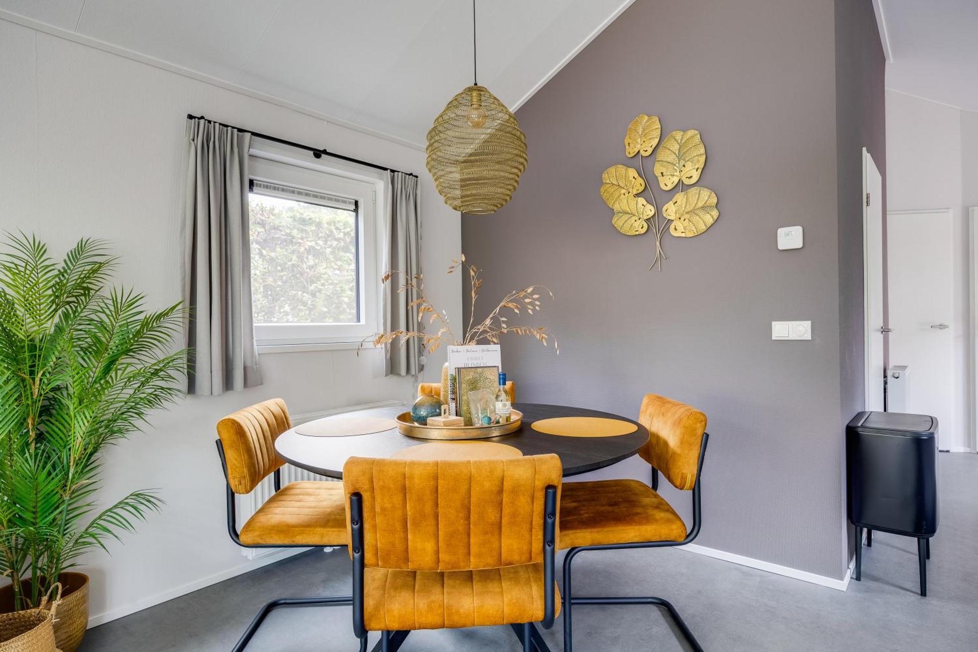 Modern Ingericht Chalet Op Groen Park Op De Veluwe Epe Dış mekan fotoğraf