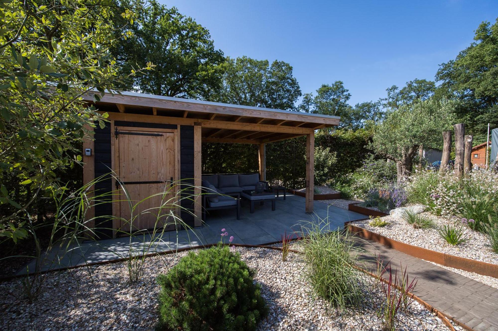 Modern Ingericht Chalet Op Groen Park Op De Veluwe Epe Dış mekan fotoğraf
